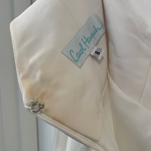 SOLD Carol Hannah Nolita organza wedding dress - Picture 10 of 13